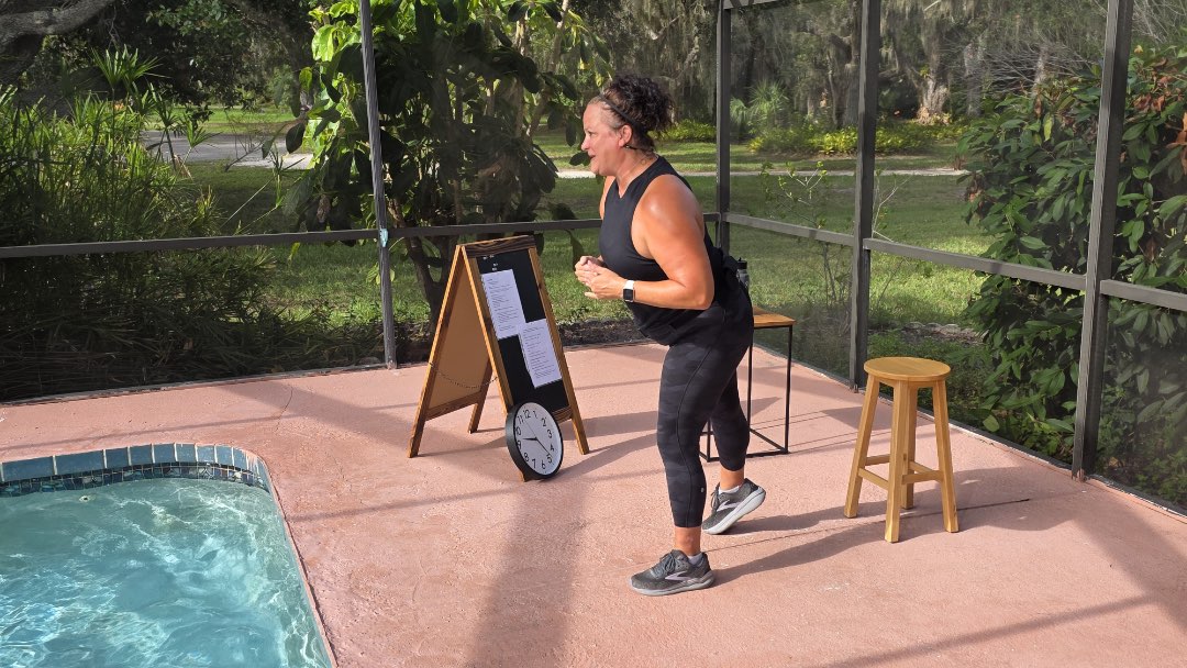 Filming Aqua Endruance for the Fitmotivation On-Demand video platform 