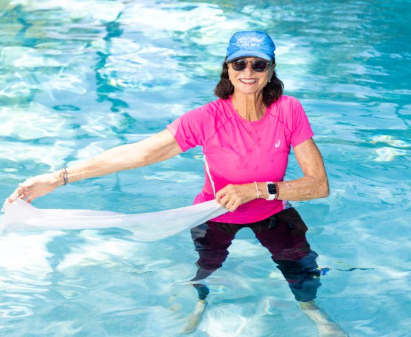 Aquatic Exercises with a Towel Image