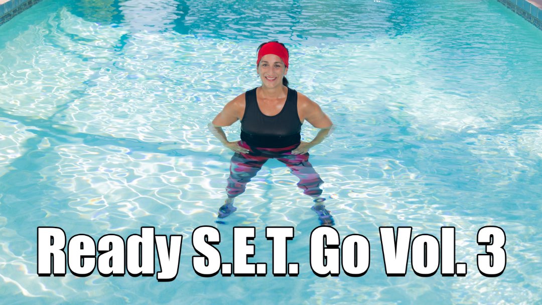 Ready Set Go video for muscle conditioning in the pool